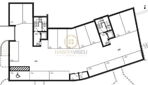 Apartamento T0 Venda em Viseu,Viseu