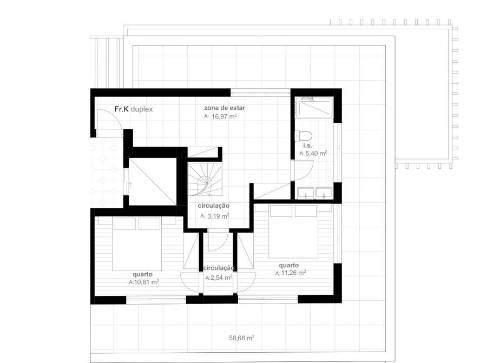 Apartamento T2+2 Duplex  Viseu Centro
