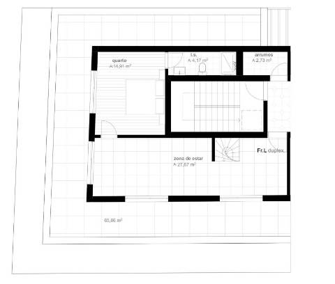 Apartamento T2+1 Duplex  Viseu Centro
