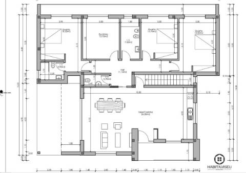 Moradia T4 a 5MIN do Palácio do Gelo, São João de Lourosa, Viseu.