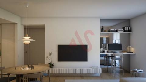 Apartamento T1 a 2 minutos da Universidade do Minho - Guimarães com Garagem e Cozinha Equipada e