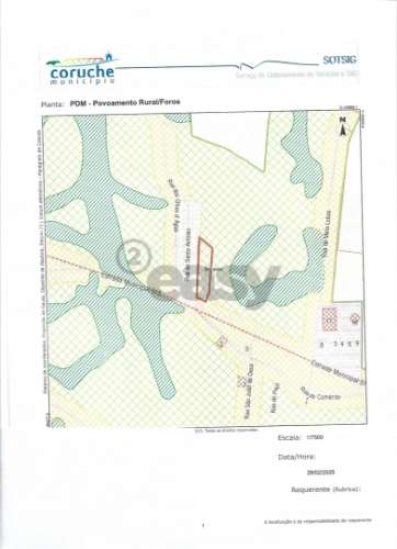 Terreno Para Construção  Venda em Biscainho,Coruche