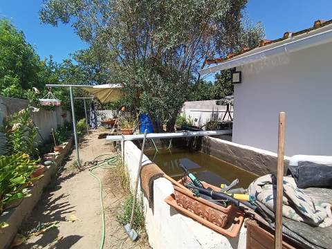 Moradia T2 remodelada com Jardim + Anexo + Tanque, São Domingos, Santiago do Cacém