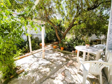 Moradia térrea T3 com garagem, quintal e terraço em Alvalade, Santiago do Cacém