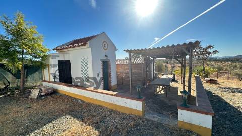 TERRENO RÚSTICO 3.500 m2 COM CASAS DE MADEIRA - ALQUEVA