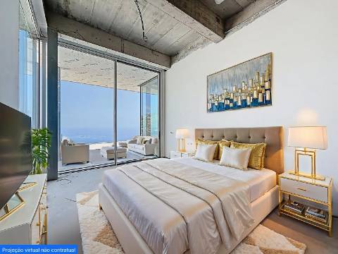 Moradia Minimalista de Luxo com Vista Panorâmica – Calheta