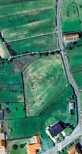 Terreno para construção ,1620m² em Covas: PIP Aprovado e Vista Serra d´Arga