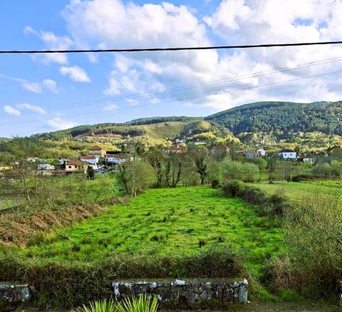 Terreno para construção ,1620m² em Covas: PIP Aprovado e Vista Serra d´Arga