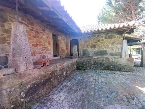 Casa de Pedra com Terreno em Covas