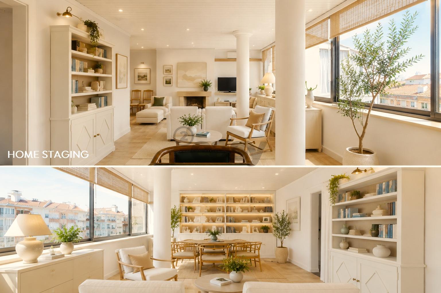 Último Piso com Vista sobre Lisboa, Garagem, Luz, Privacidade e Exclusividade