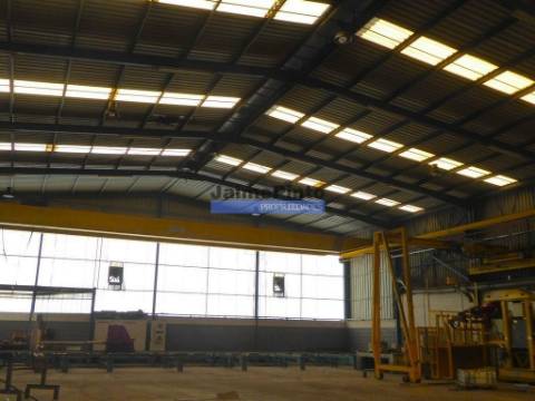 Instalações Fabris, Armazéns, Edifício. Portugal, Aveiro, Vale de Cambra.