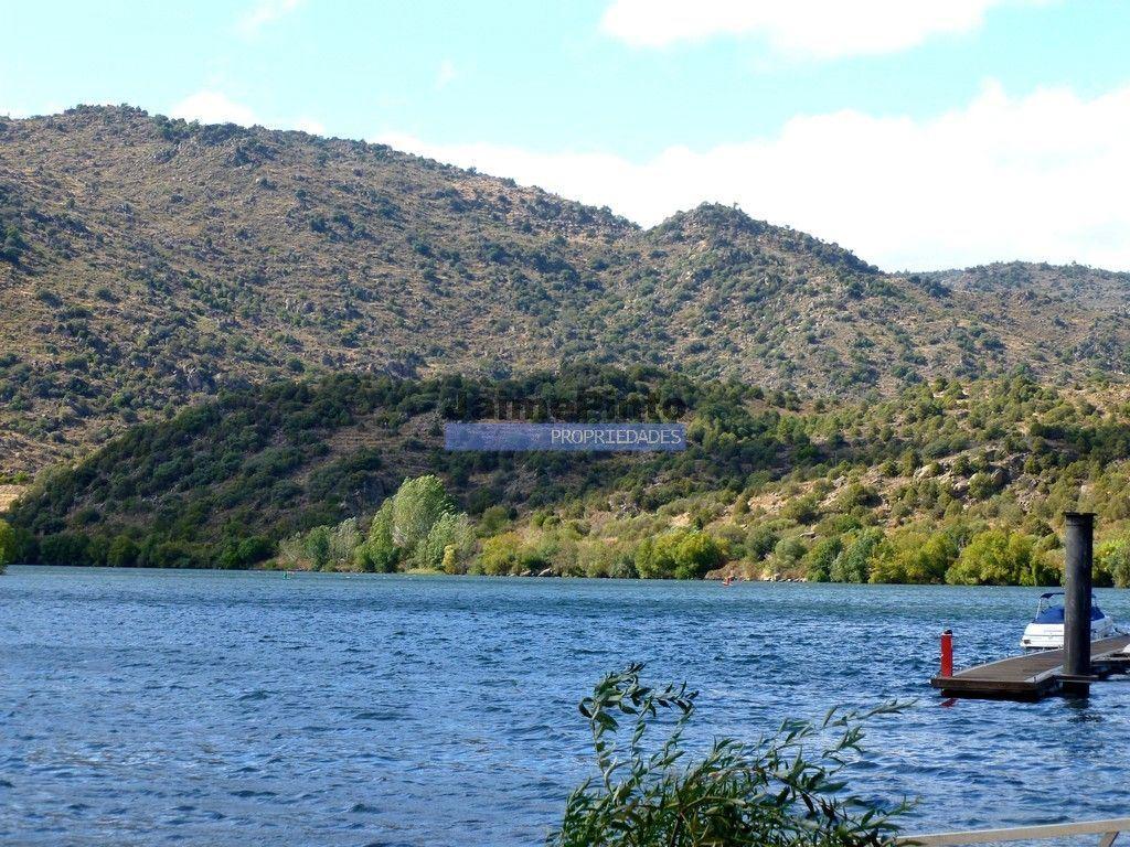 Quinta, Vinha, Casa, frente rio Douro. Portugal, Foz do Sabor, Torre de Moncorvo.