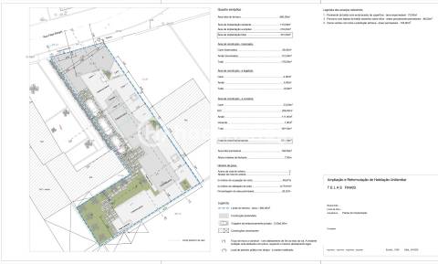 Imóvel com projeto aprovado e licença de construção paga para alojamento em Barcelos