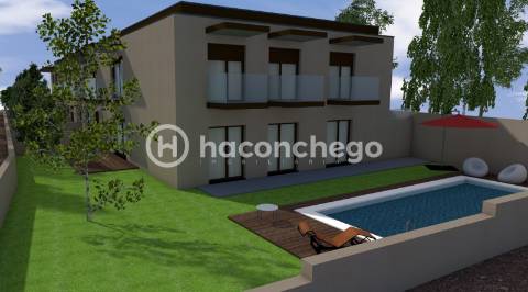 Apartamento T3 com garagem e logradouro Pousa Barcelos