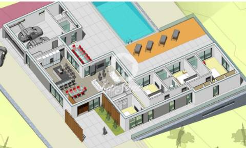 Terreno na freguesia de GINETES com projeto aprovado para Moradia 