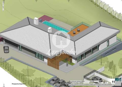 Terreno na freguesia de GINETES com projeto aprovado para Moradia 
