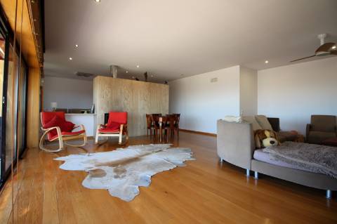 Uma moradia diferente com um panorama ímpar