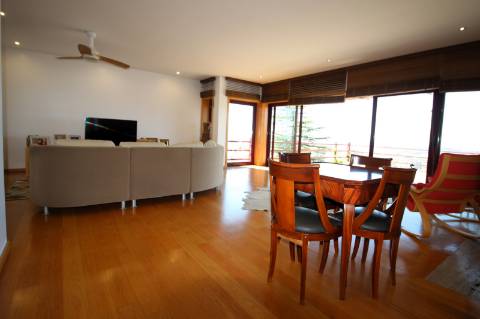 Uma moradia diferente com um panorama ímpar