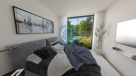 Apartamento T2 em construção, em Canidelo
