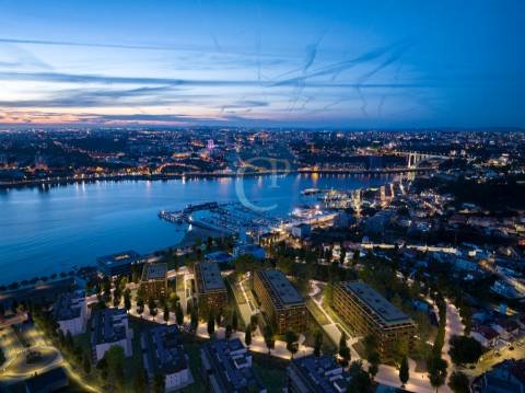 Apartamento T2 em construção, em Canidelo