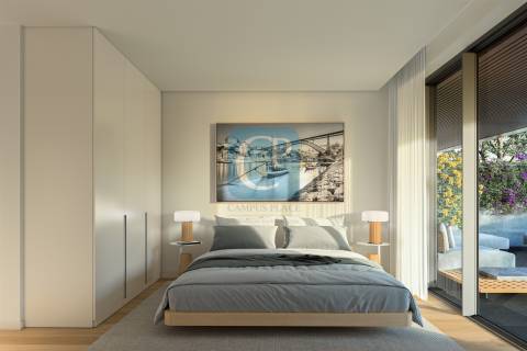 Apartamento T4 em construção no Empreendimento Marina Douro