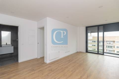 Apartamento T1 novo com varanda - Empreendimento Agra Campus