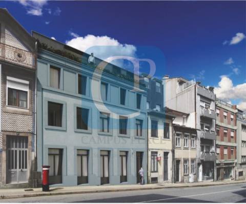 Apartamento T1 com varanda, em construção - Cedofeita