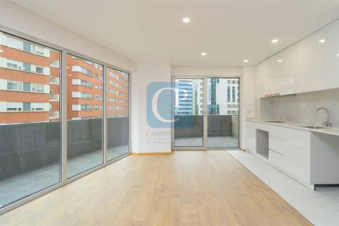 Apartamento T2 novo no Edifício Bela Vista - Boavista