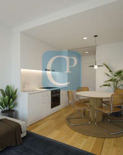 Apartamento T1+1 em construção, no Edifício Combatentes 165