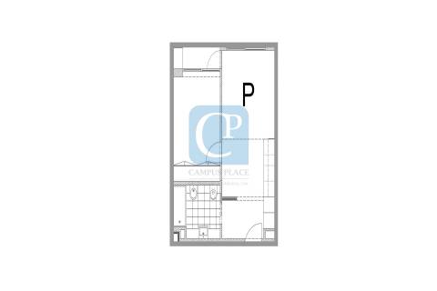 Apartamento T1 em construção - Edifício Combatentes 165