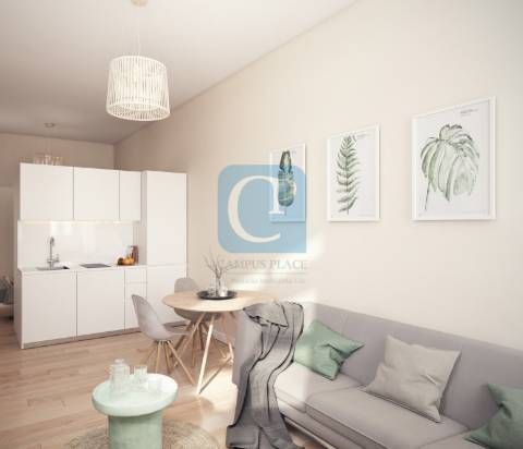 Apartamento T0 no Empreendimento Lindo Vale, Paranhos, Porto