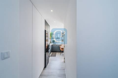 Apartamento T1 com terraço em Leça da Palmeira