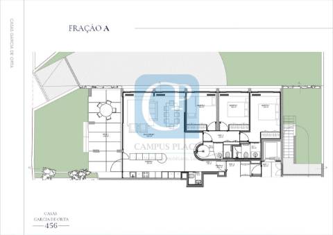 Apartamento T3 com jardim privativo em construção -  Casas Garcia de Orta