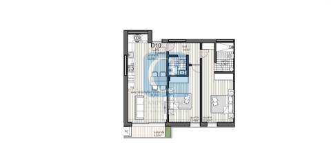 Apartamento T2 no empreendimento Oporto Plaza