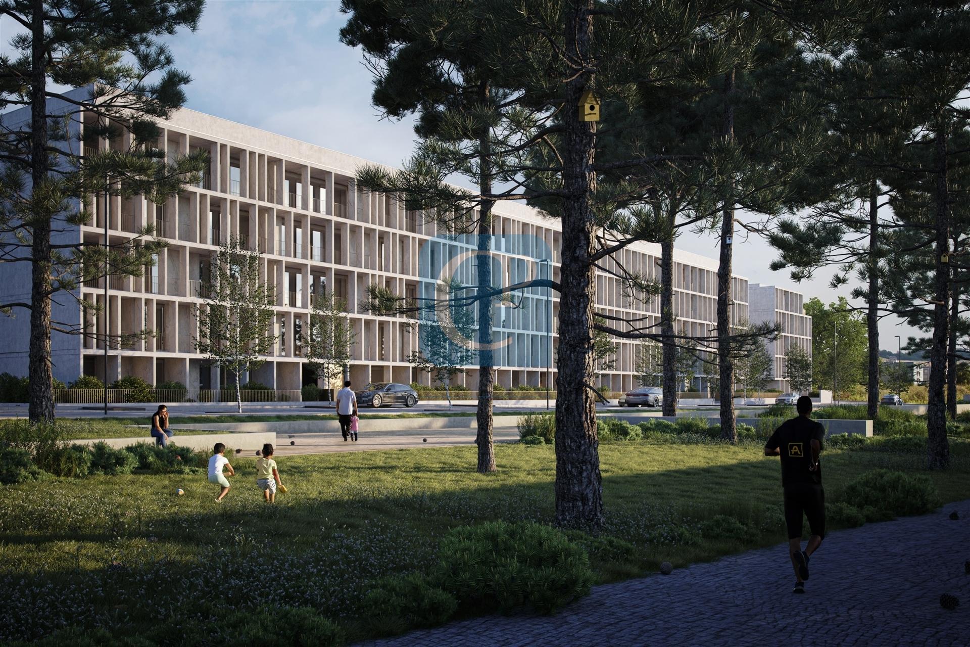 Apartamento T4 em construção, no Empreendimento Miramar Gardens