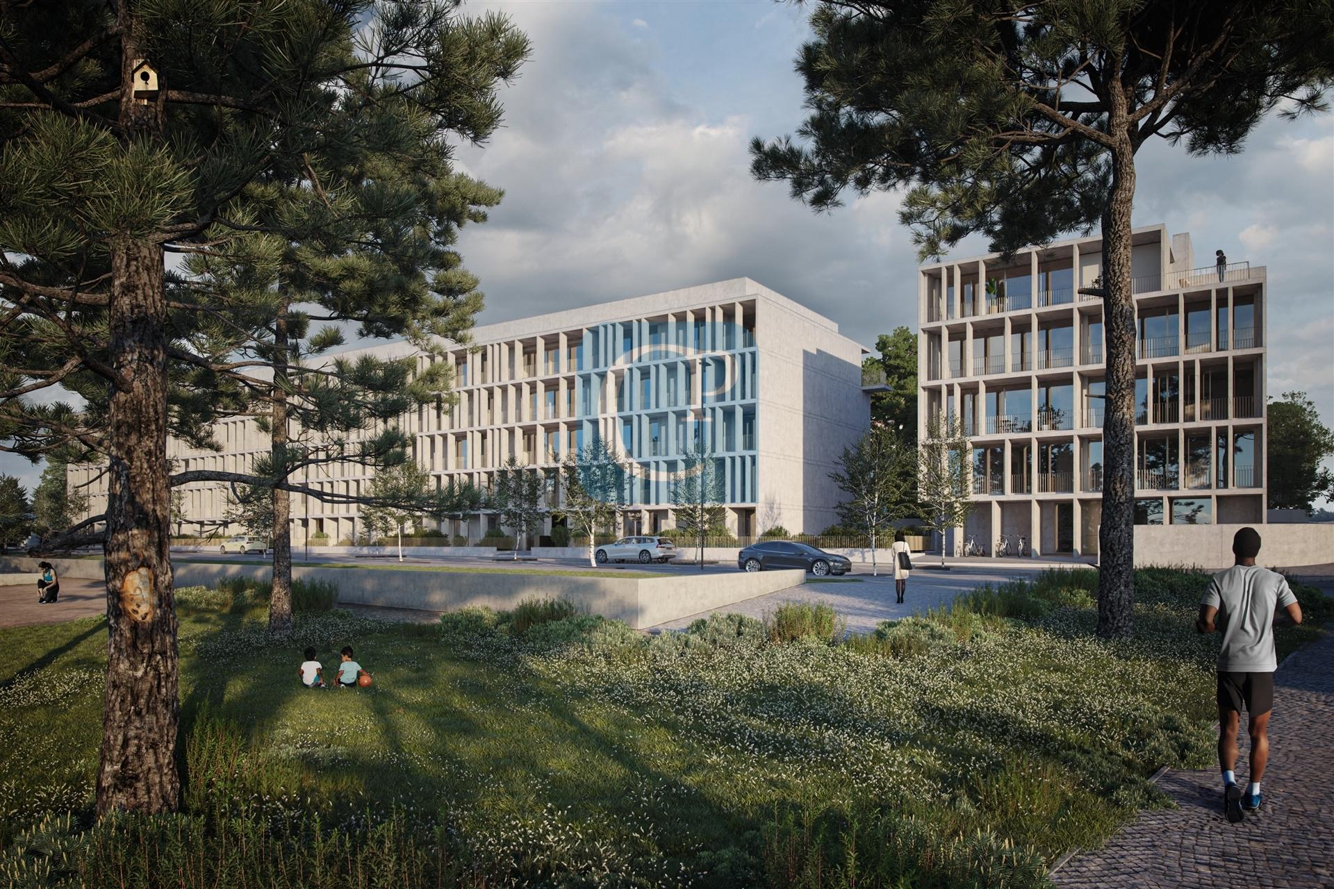 Apartamento T4 em construção, no Empreendimento Miramar Gardens