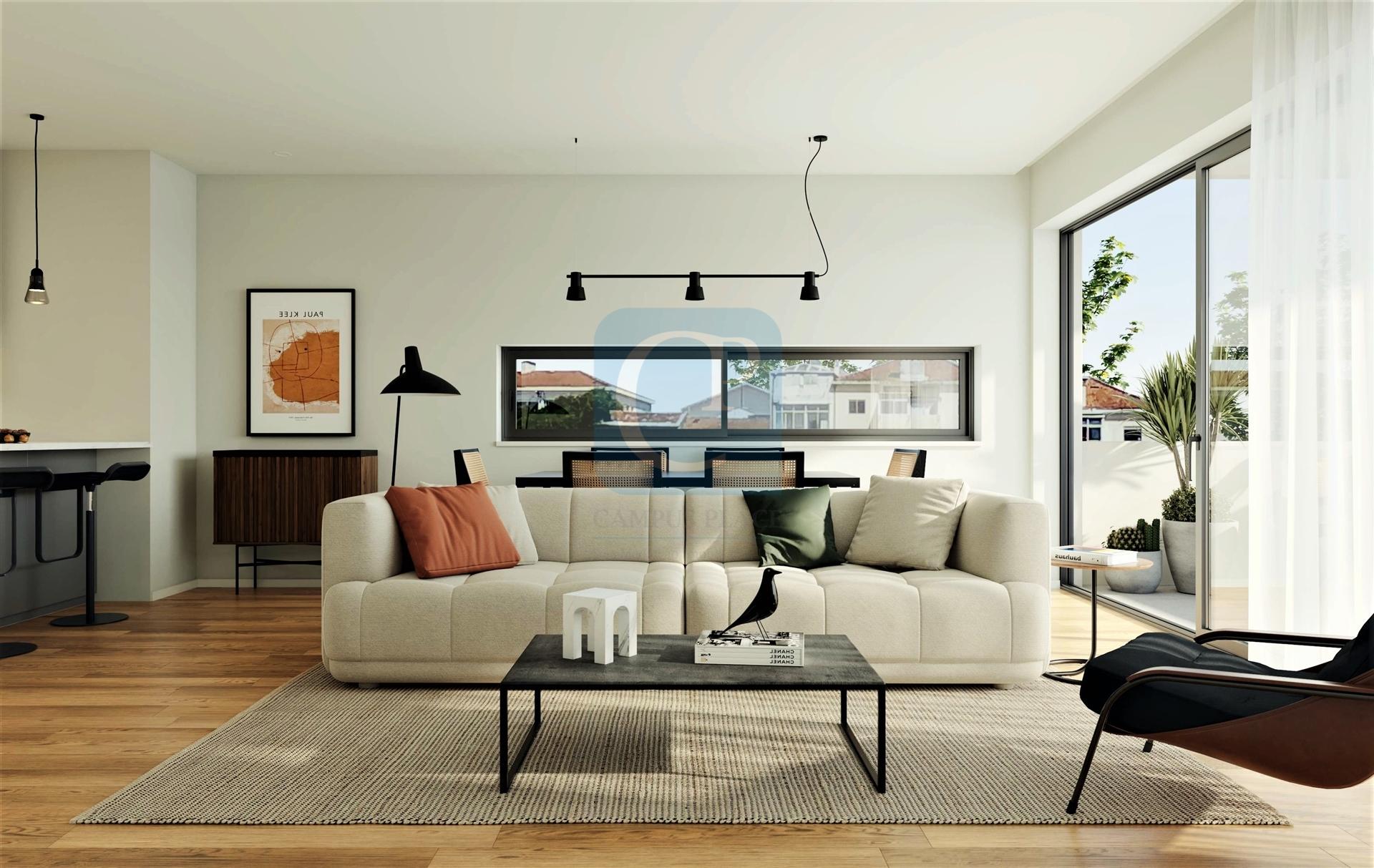 Apartamento T1 em construção no Bonfim, Porto
