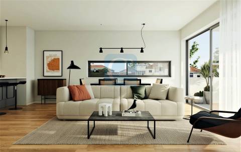 Apartamento T1 em construção no Bonfim, Porto