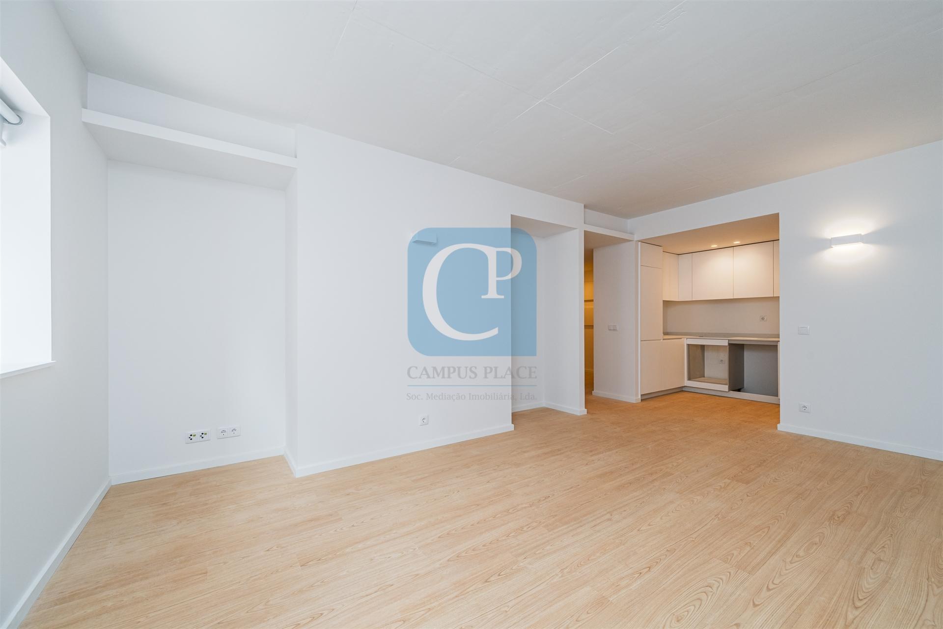 Apartamento T1 Novo, junto ao metro Câmara de Matosinhos