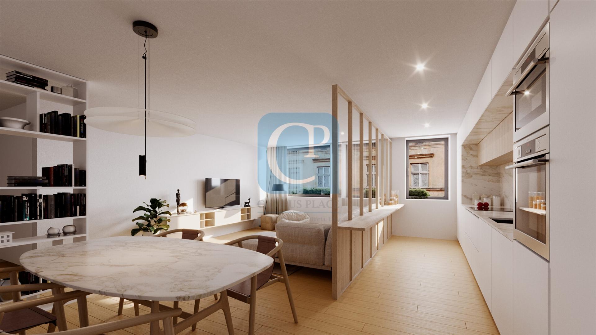 Apartamento T3, em construção, no Empreendimento Boss Gardens