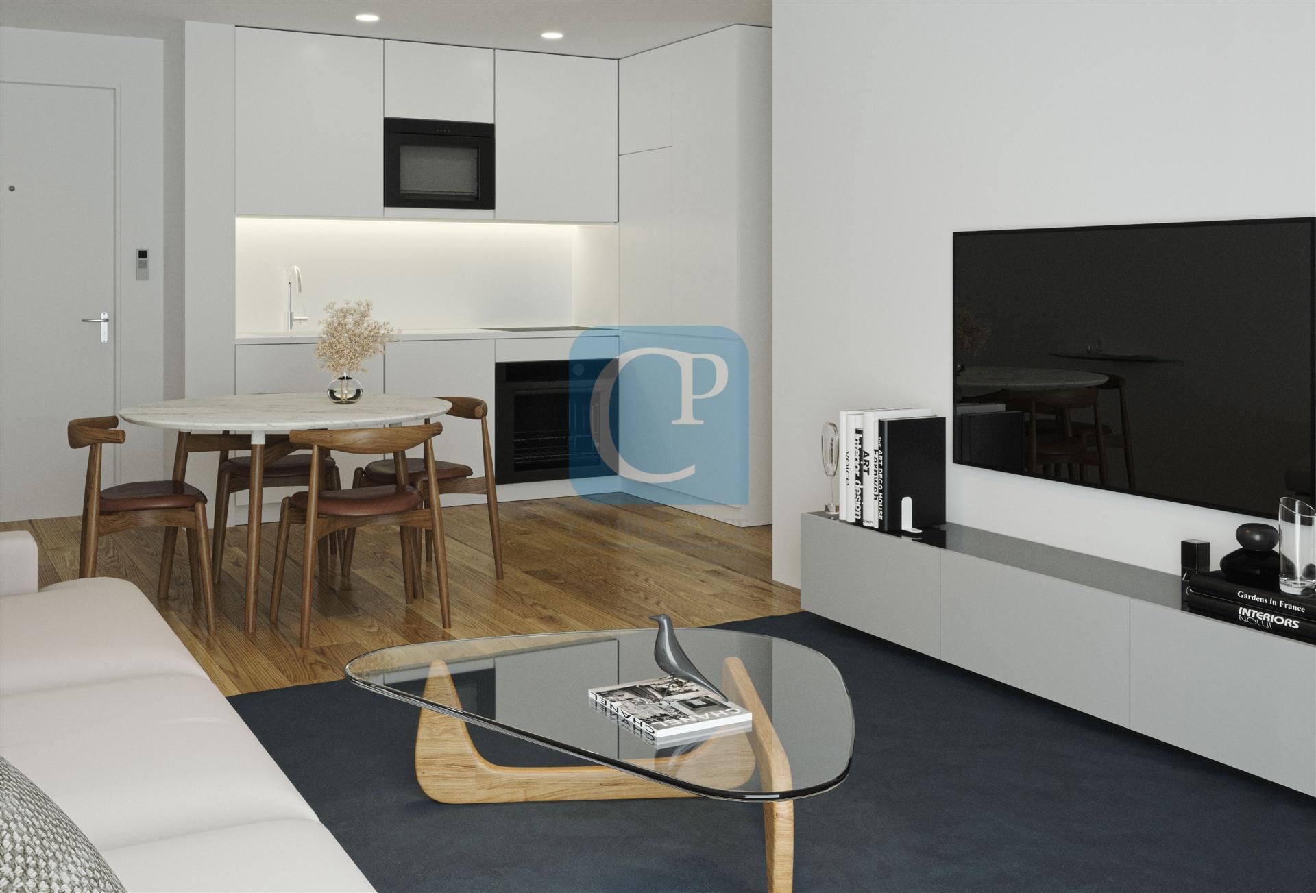 Apartamento T1 no Empreendimento Parque dos Sobreiros 4, Paranhos, Porto