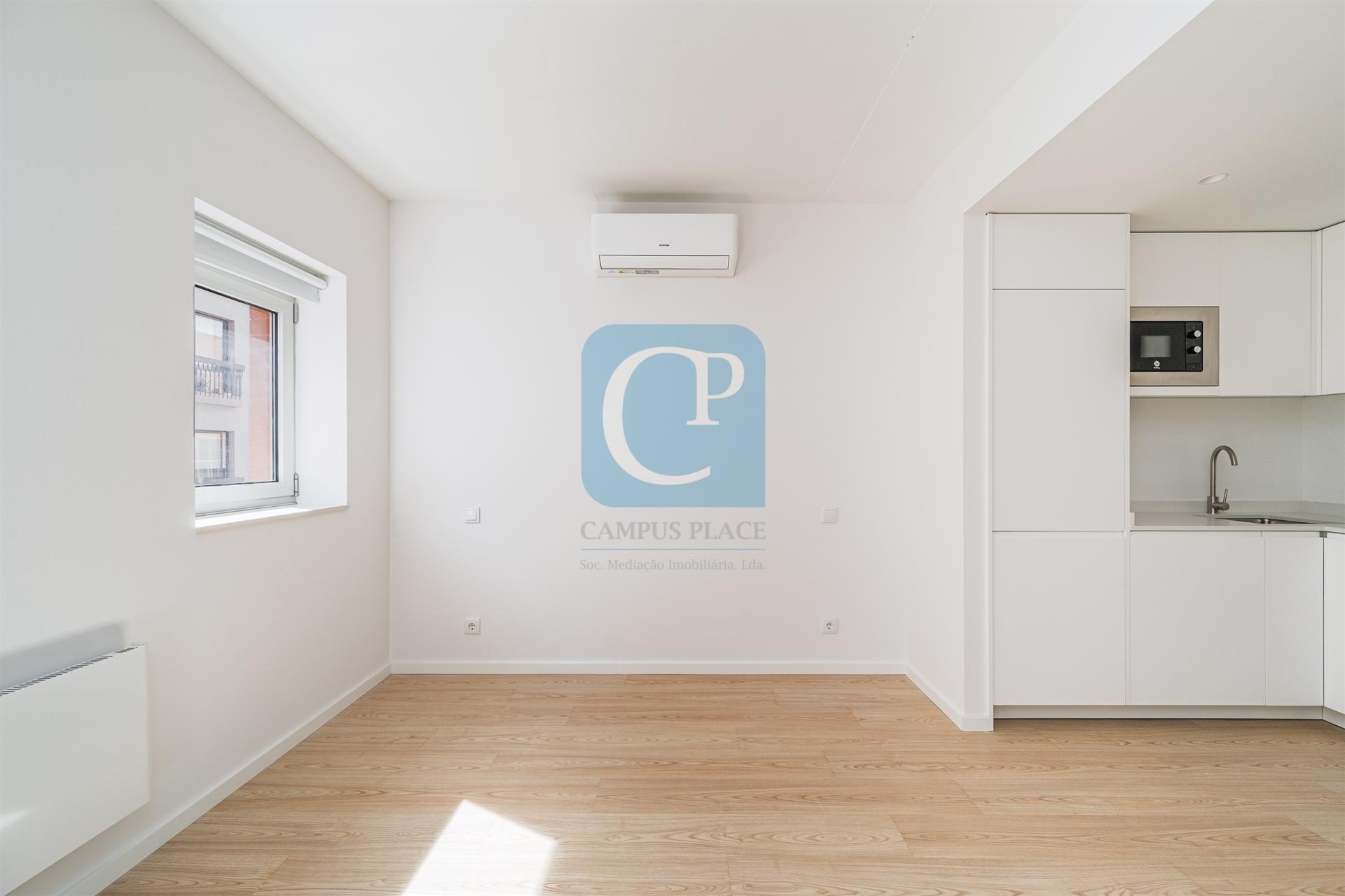 Apartamento T0 novo, junto ao metro Câmara de Matosinhos