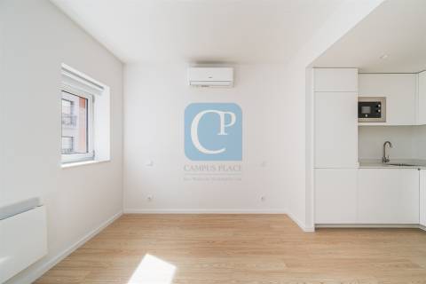 Apartamento T0 novo, junto ao metro Câmara de Matosinhos