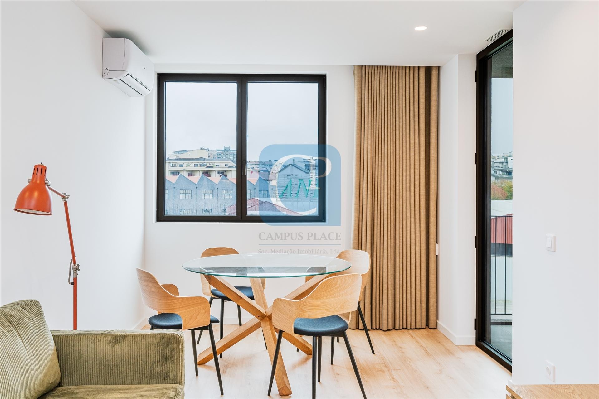 Apartamento T1Kit mobilado e equipado, Empreendimento Asprela Easy