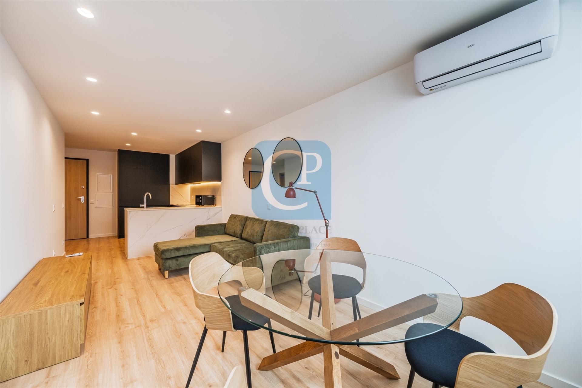 Apartamento T1Kit mobilado e equipado, Empreendimento Asprela Easy