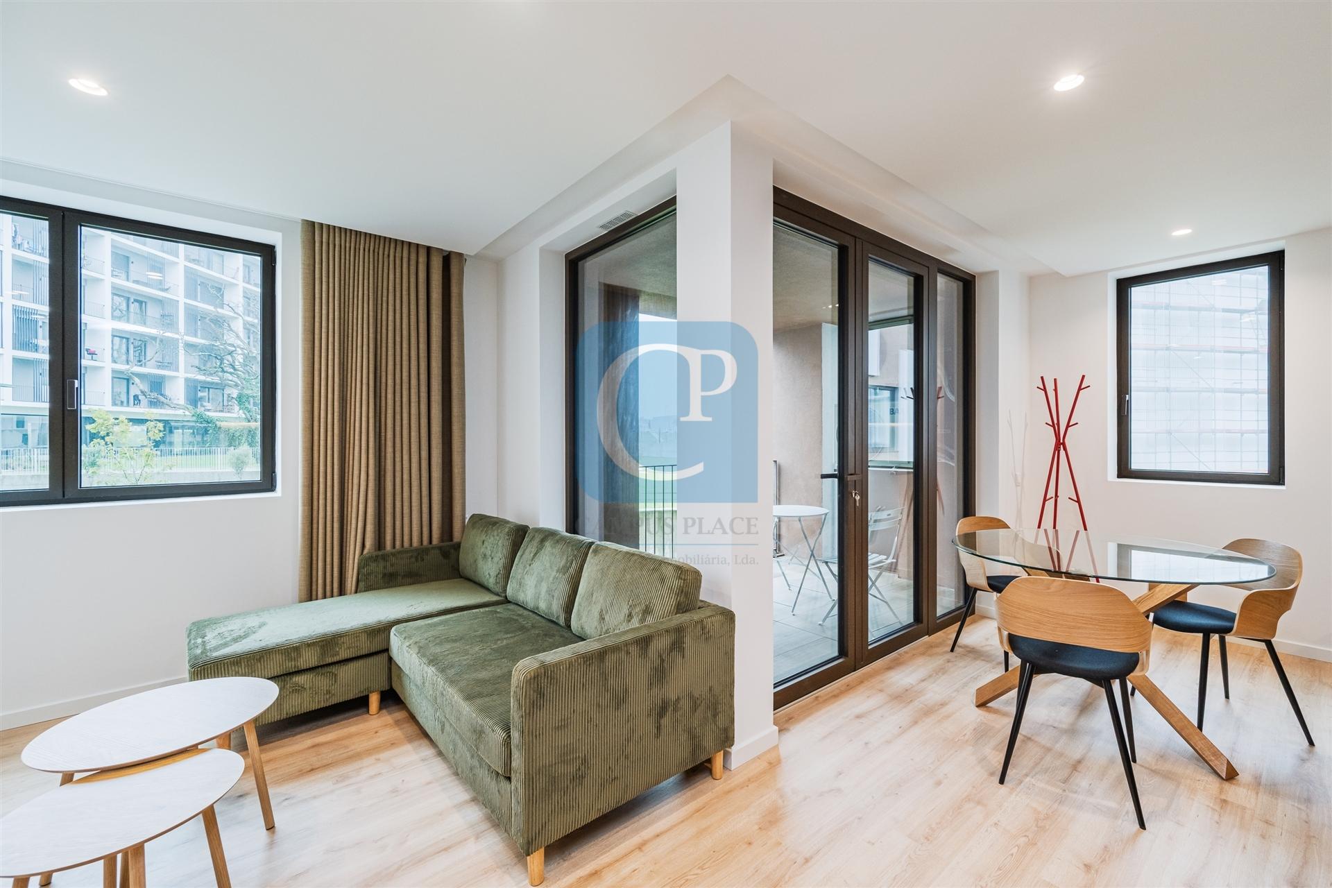 Apartamento T1Kit mobilado e equipado, Empreendimento Asprela Easy