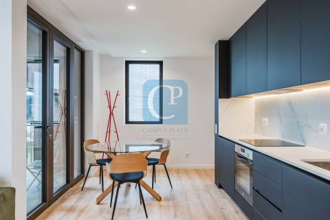 Apartamento T1Kit mobilado e equipado, Empreendimento Asprela Easy