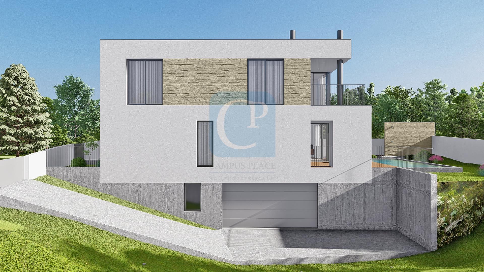 Terreno urbano com projeto aprovado em Vila Nova de Gaia, Canelas