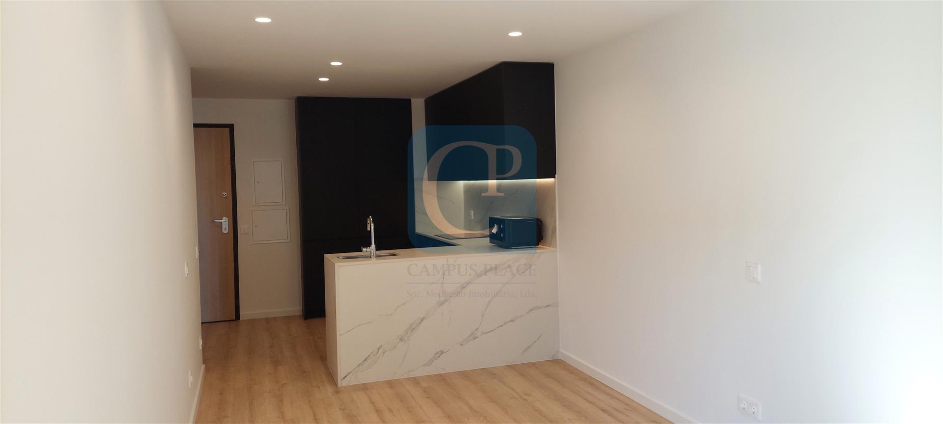 Apartamento T1 novo, no Empreendimento Asprela Easy