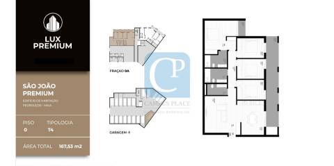 Apartamento T4 em construção no Empreendimento São João Premium